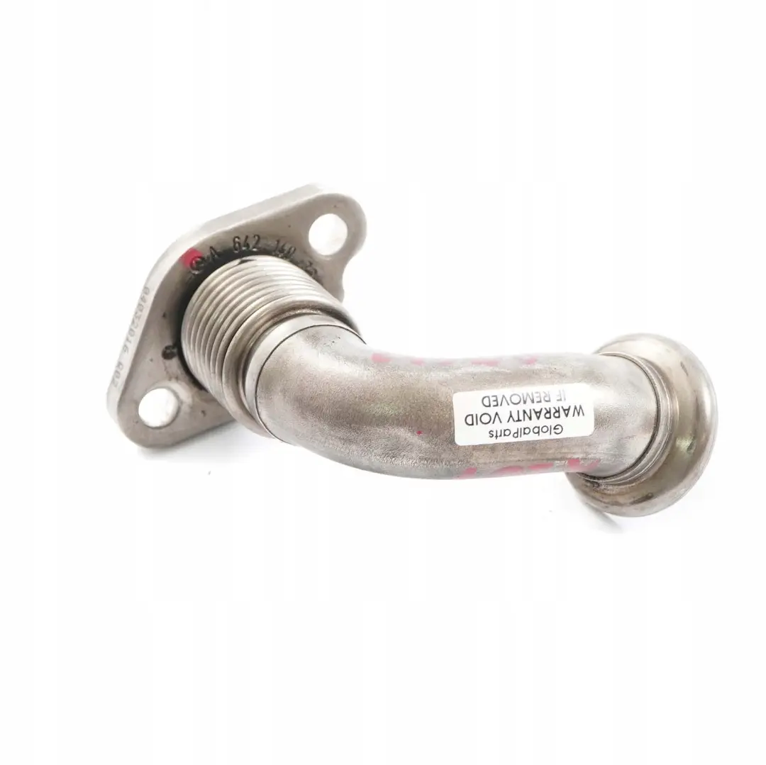 Mercedes-Benz W207 W212 OM642 EGR Gas Recirculation Pipe Hose Tube to with Part number A6421403308 Mercedes-Benz W207 W212 OM642 EGR Gas Recirculation Pipe Hose Tube - SKU A6421403308 - Part number A6421403308
