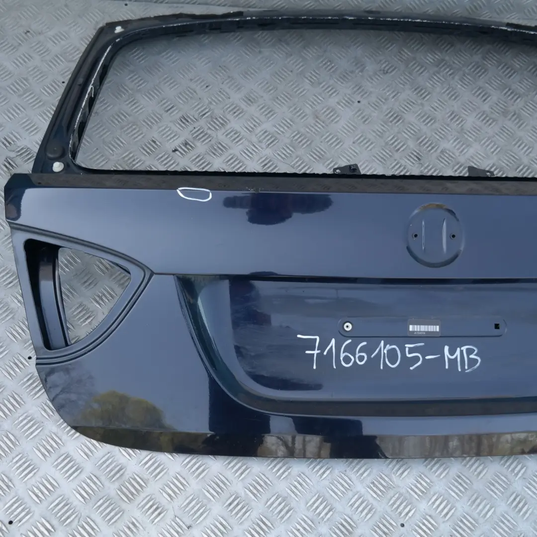 Klapa pokrywa bagażnika montegoblau do BMW E91 o numerze 41627166105-MTB BMW E91 Klapa pokrywa bagażnika montegoblau - SKU 7166105-MTB - Numer Części 41627166105-MTB