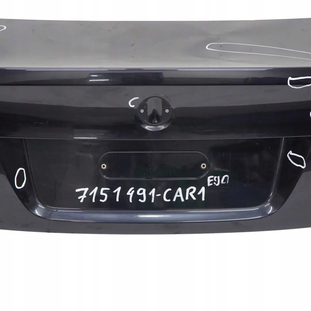 Trunk Lid Tailgate Boot Lid Carbonschwarz Carbon Black to BMW 3 SERIES E90 Saloon with Part number 7151491 BMW 3 SERIES E90 Saloon Trunk Lid Tailgate Boot Lid Carbonschwarz Carbon Black - SKU 7151491-CAR1 - Part number 7151491