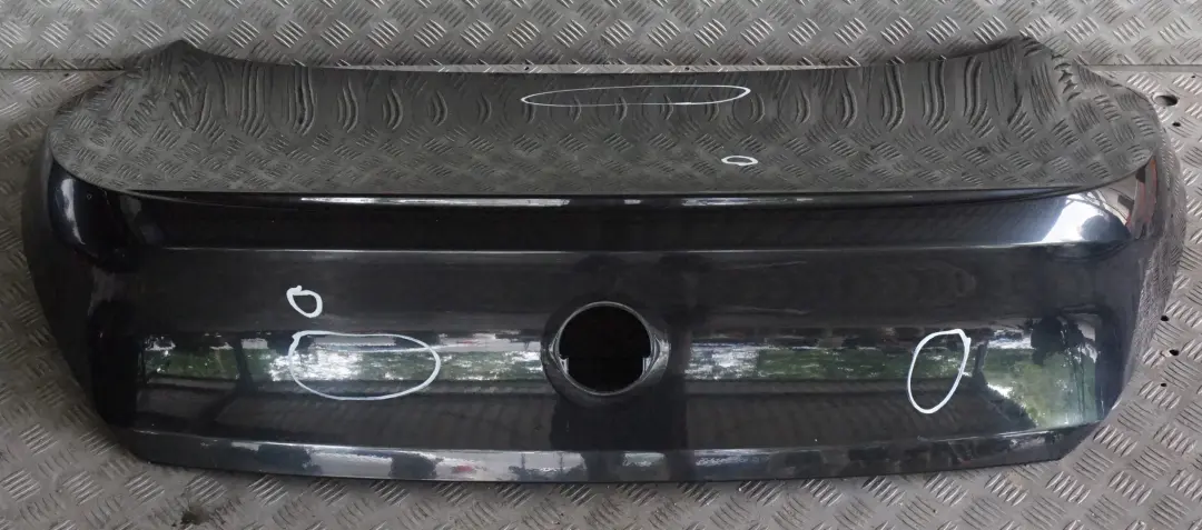 BMW 6 Series E63 Coupe Trunk Boot Lid Tailgate Black Sapphire Metallic - 475 - SKU 7008730-BS - Part number 7008730
