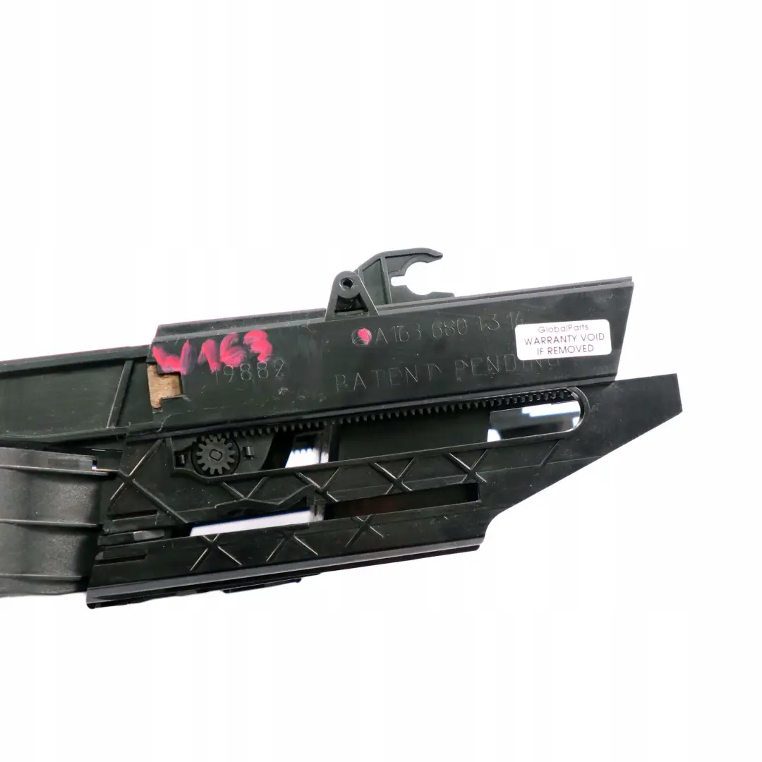  Mercedes-Benz M ML W163 Centre Console Rear Cup Holder Bracket - SKU A1636801314 - Part number A1636801314