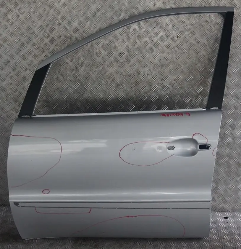 Mercedes A Class W168 Door Front Left N/S Polar Silver Metallic - 761U - SKU A1687201905-PS - Part number A1687201905