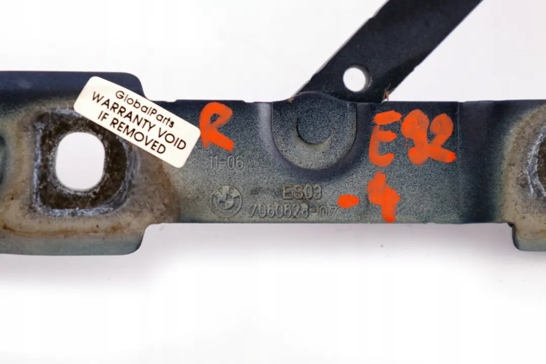 Cardine Portellone Destra Blu per BMW E90 E92 con numero di parte 7060628 BMW E90 E92 Cardine Portellone Destra Blu - SKU 7060628-4 - Numero di parte 7060628