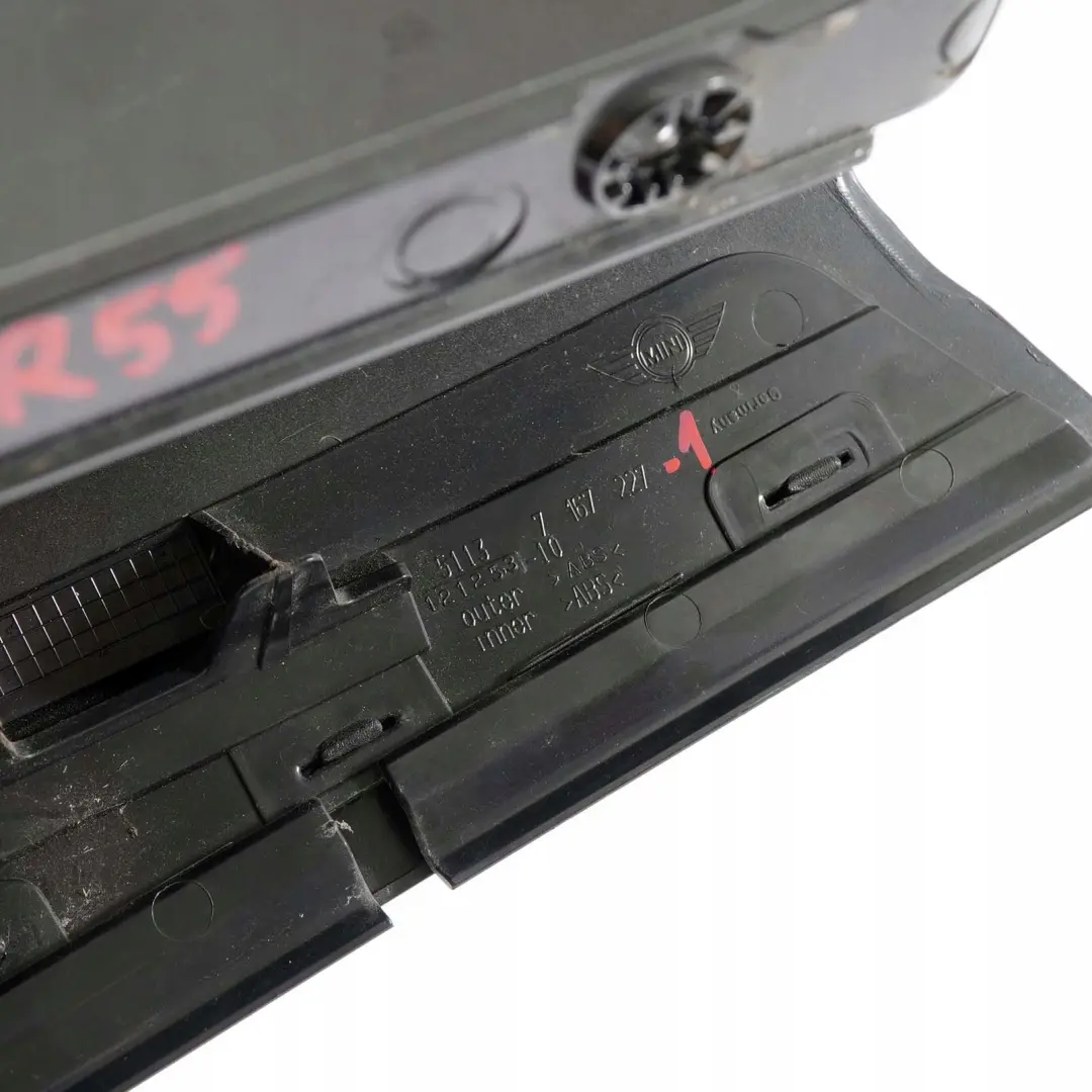 Tylna Kolumna C Osłona Lewa Czarna do Mini Clubman R55 o numerze 7167227 Mini Clubman R55 Tylna Kolumna C Osłona Lewa Czarna - SKU 7167227-1 - Numer Części 7167227