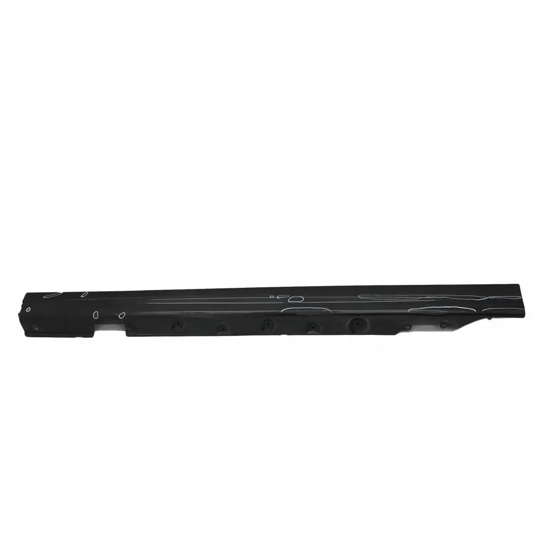 Left N/S Side Sill Skirt Kick Panel Black Sapphire - 475 to BMW 3 Series E46 with Part number 9071633 BMW 3 Series E46 Left N/S Side Sill Skirt Kick Panel Black Sapphire - 475 - SKU 9071633-BS - Part number 9071633
