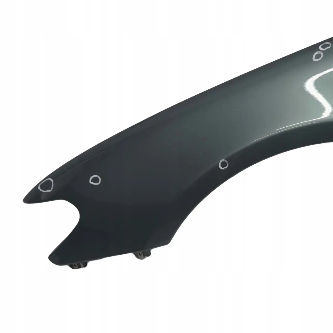 BMW E65 E66 Pannello Laterale Frontale SX Parafango Schiefergruen Verde - 449 - SKU 7061661-SGM - Numero di parte 7061661