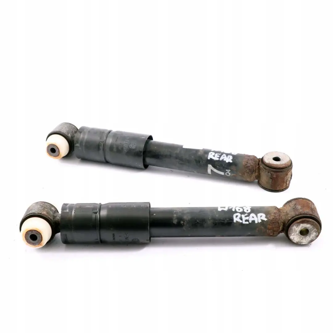 Benz A W168 Rear Left Right N/O/S Shock Absorber Spring Strut Set to Mercedes with Part number A1683261500 Mercedes Benz A W168 Rear Left Right N/O/S Shock Absorber Spring Strut Set - SKU A1683261500 - Part number A1683261500