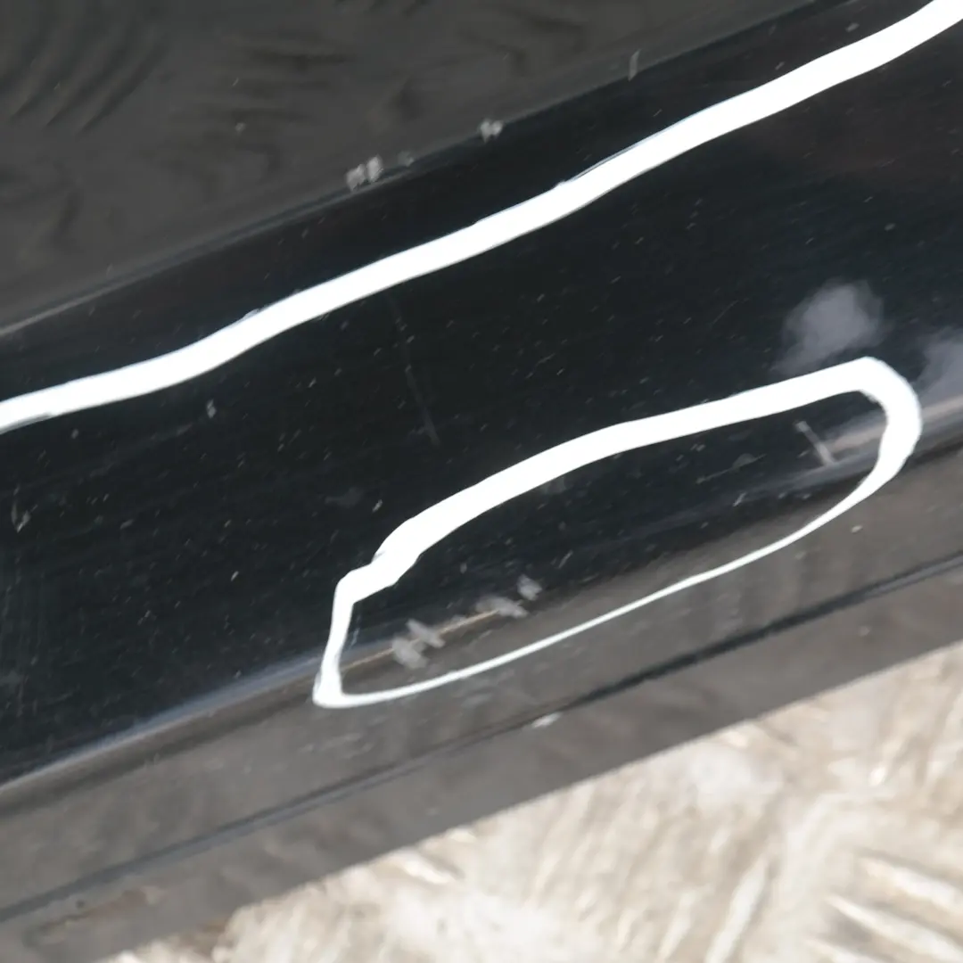 BMW E87 LCI Listello Portiera Blende Gonna SX Nero - SKU 0036145-SCH13 - Numero di parte 36145