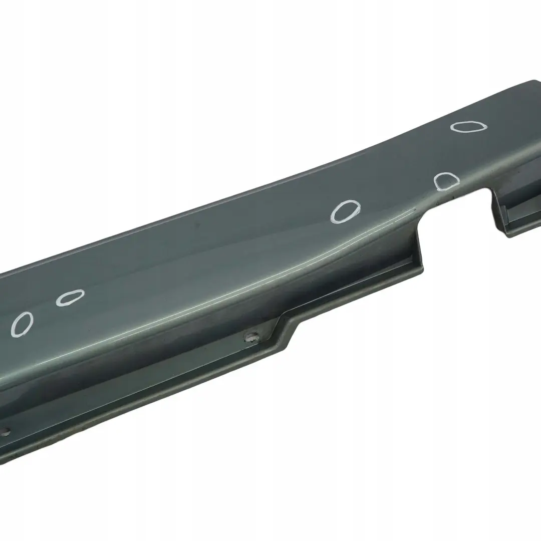  Faldon Cubre umbral De puertaBMW E65 Izquierda Schiefergruen Verde Pizarra - 449 - SKU 0140037-SGM - Número de pieza 0140037