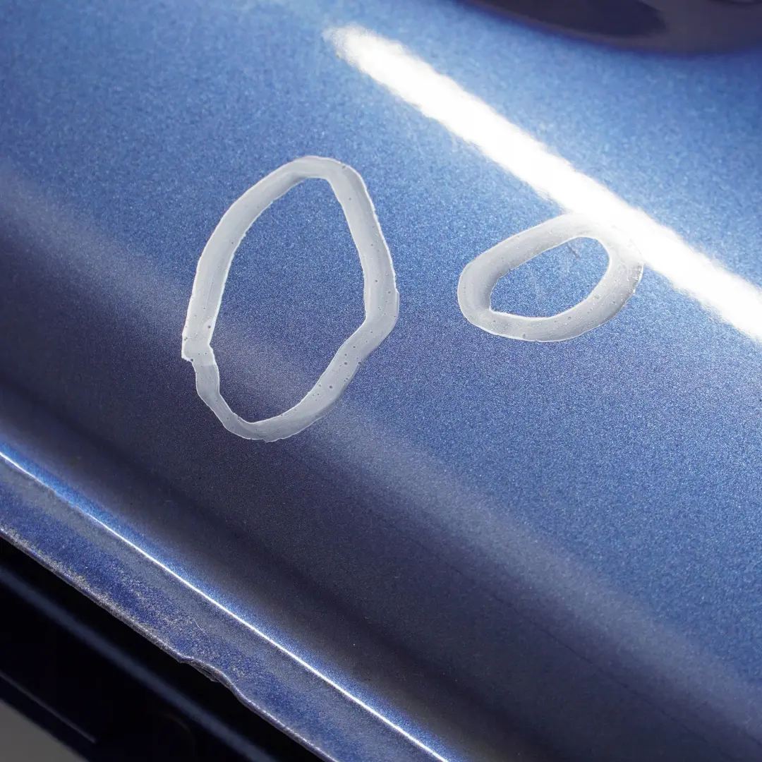  Mercedes-Benz C-Class W203 Door Rear Right O/S Jaspisblau Blue Metallic - 345 - SKU A2037300805-JAS - Part number A2037300805
