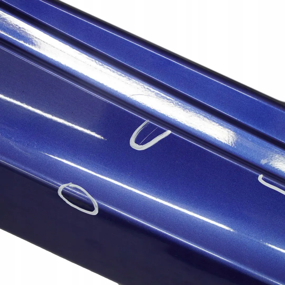 BMW E81 E82 E88 2 Sill Strip Faldon Lateral Izquierdo Montegoblau Azul - A51 - SKU 0036143-MTB2 - Número de pieza 0036143