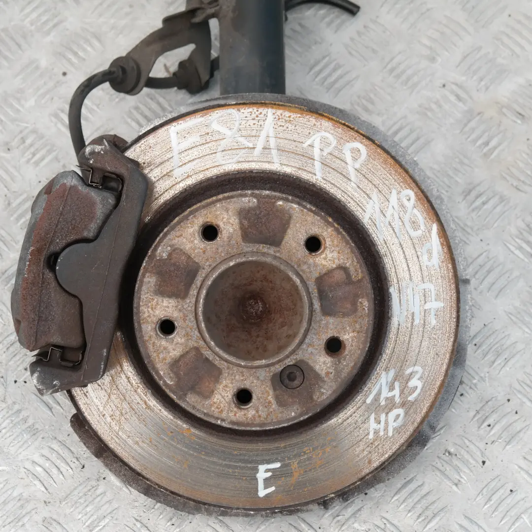 M-SPORT FRONT RIGHT O/S LEG SUSPENSION AXLE BRAKE DISC HUB to BMW E81 118d with Part number 6782858 BMW E81 118d M-SPORT FRONT RIGHT O/S LEG SUSPENSION AXLE BRAKE DISC HUB - SKU 6782858 - Part number 6782858