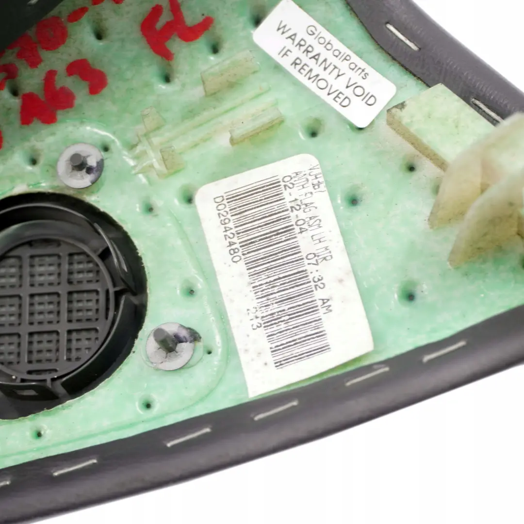 Mercedes ML W163 Copertura Tweeter Porta Anteriore Sinistra - SKU A1637205570 - Numero di parte A1637205570