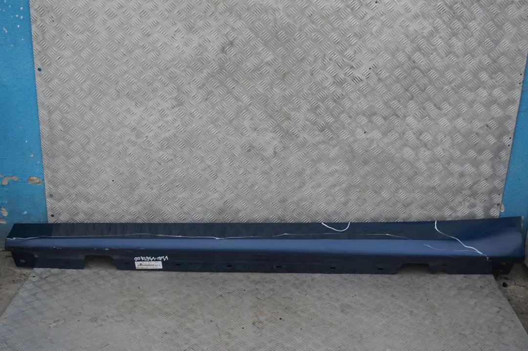 BMW 3 E90 E91 1 Bas de Porte Couverture Seuil a Gauche Bleu Mystique Metallise - SKU 0032951-MYS1 - Numéro de pièce 0032951