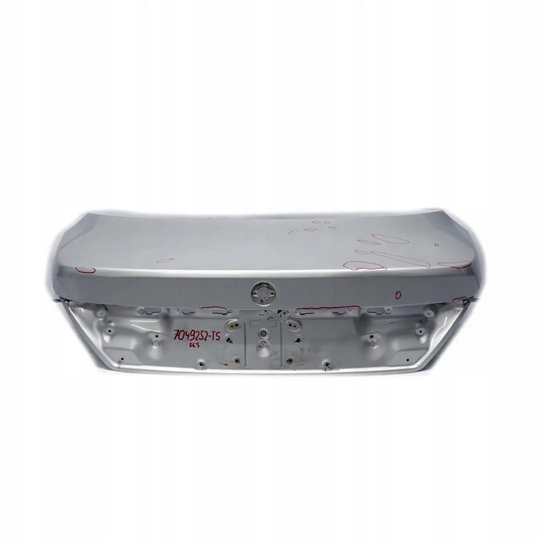 BMW 7 E65 E66 E67 Trunk Lid Boot Tailgate Titansilber Silver Metallic - 354 - SKU 7049252-TS - Part number 7049252