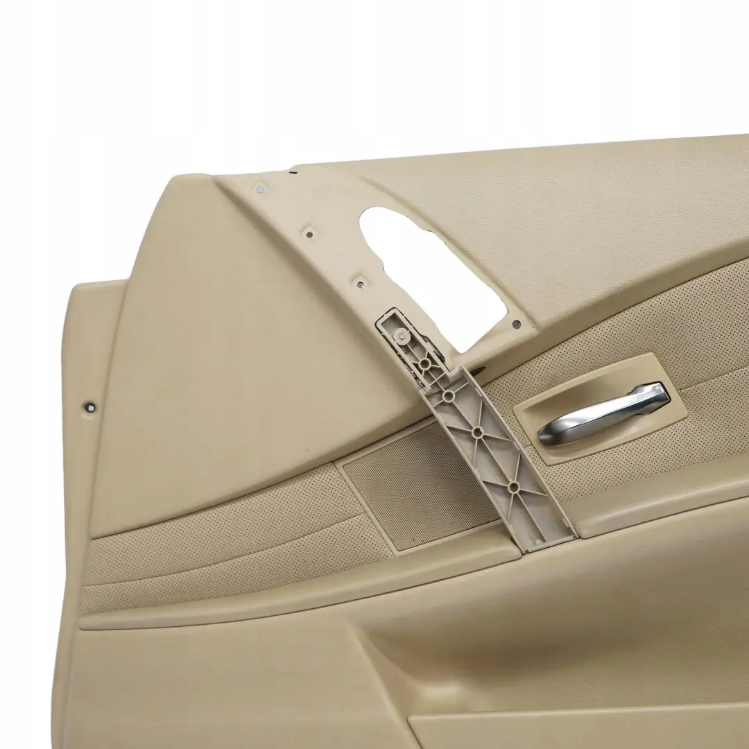 BMW 5 er E60 E61 Türverkleidung Abdeckung Vorne Rechts Leder Nasca Beige - SKU 7076802 - Teilenummer 7076802