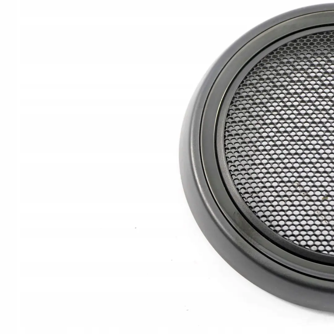 Mini R56 R57 Left Right Door Card Lower Woofer Loudspeaker Cover Black Chrome - SKU 2756567 - Part number 2756567