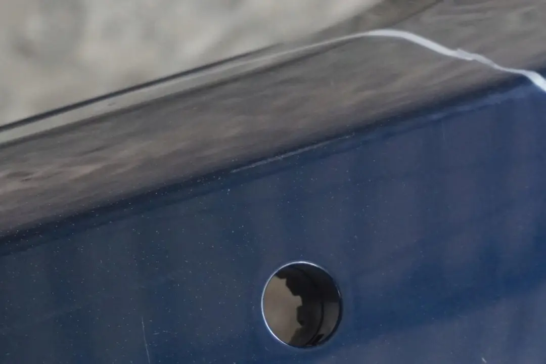 Bumper PDC Mysticblau Mystic Blue Metallic A07 to BMW 5 Series 2 E60 Saloon Rear with Part number 0149318 BMW 5 Series 2 E60 Saloon Rear Bumper PDC Mysticblau Mystic Blue Metallic A07 - SKU 0149318-MYS2 - Part number 0149318