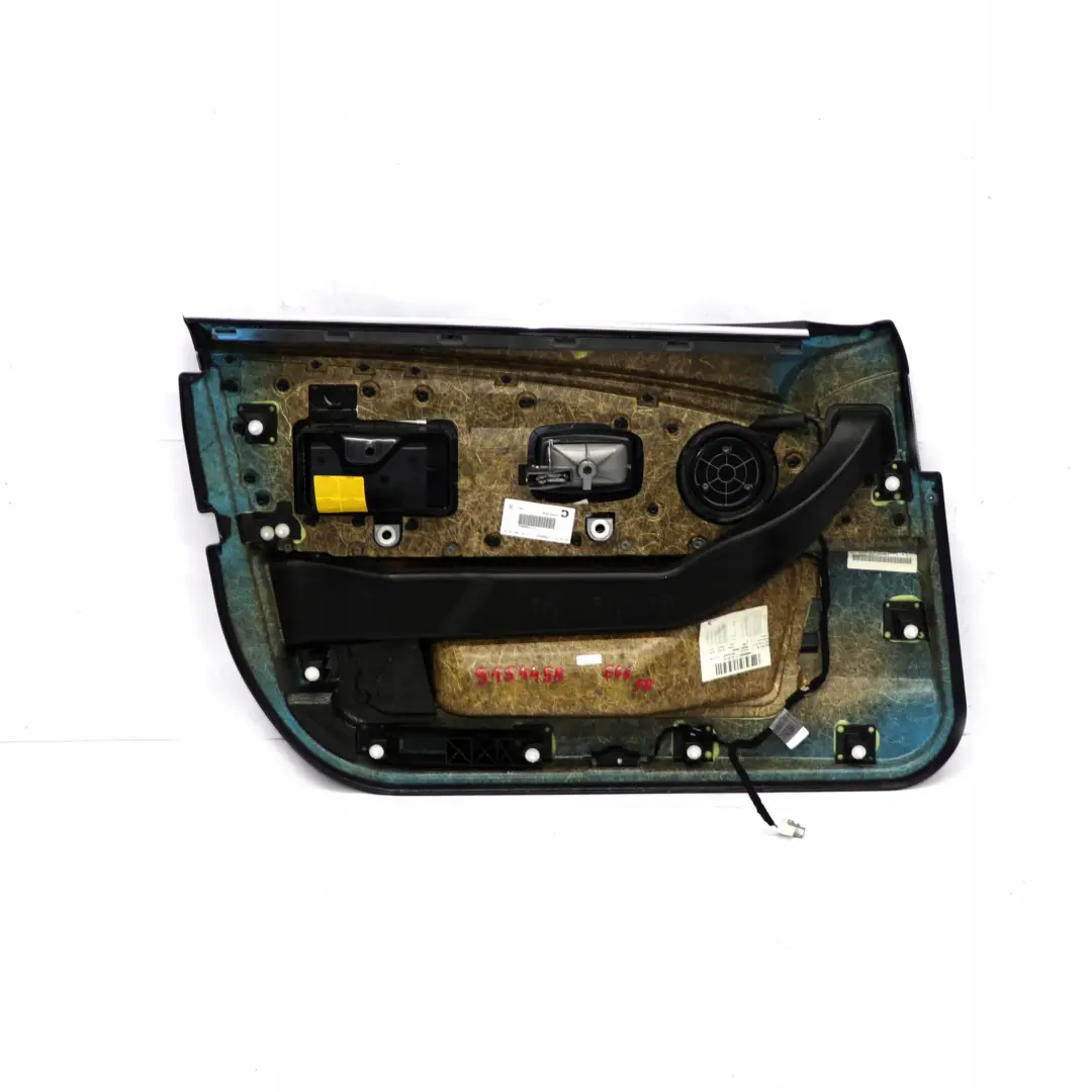 BMW 7 er E65 E66 Türverkleidung Abdeckung Vorne Rechts Leder Nasca Schwarz - SKU 9154458 - Teilenummer 9154458