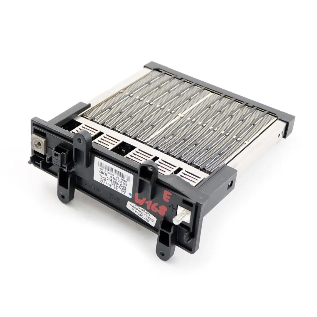 Mercedes-Benz A W168 Diesel Heater Matrix Heat Exchanger Radiator to with Part number A1688300761 Mercedes-Benz A W168 Diesel Heater Matrix Heat Exchanger Radiator - SKU A1688300761 - Part number A1688300761