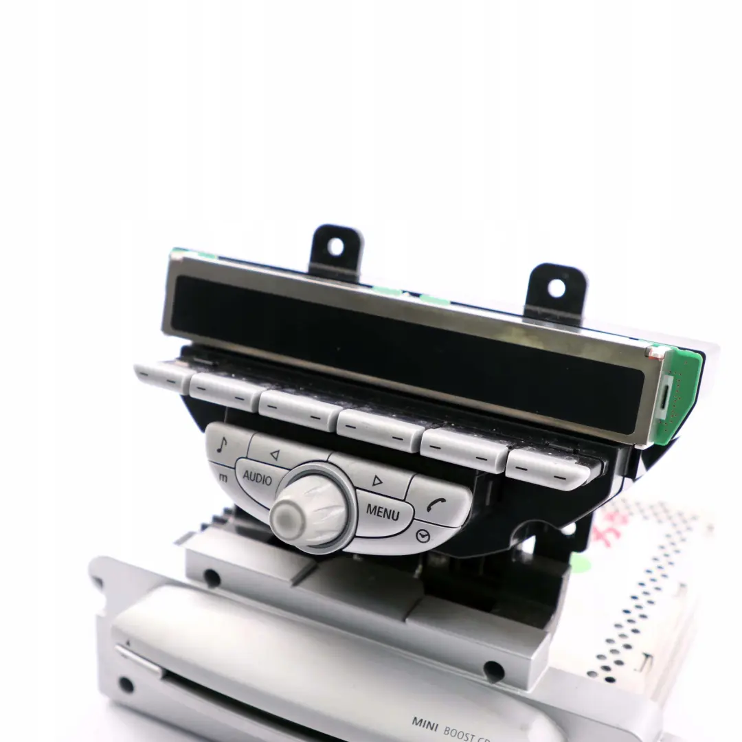 Radio Boost CD Player Head Unit to BMW Mini Cooper One 2 R55 R56 R57 with Part number 3452681 BMW Mini Cooper One 2 R55 R56 R57 Radio Boost CD Player Head Unit - SKU 3452681-2 - Part number 3452681