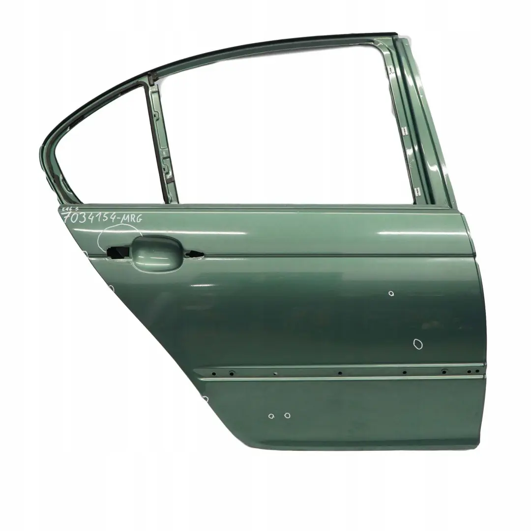 Berline Porte Arriere Droite Meer Vert Mer Vert Metallique - 393 pour BMW E46 à propos du numéro de pièce 7034154 BMW E46 Berline Porte Arriere Droite Meer Vert Mer Vert Metallique - 393 - SKU 7034154-MRG - Numéro de pièce 7034154
