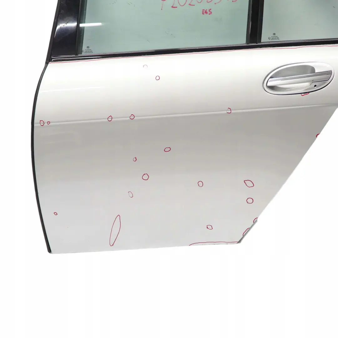 Puerta Trasera Izquierda Titansilber Titan Silver Metallic - 354 para BMW E65 con número de pieza 7202083 BMW E65 Puerta Trasera Izquierda Titansilber Titan Silver Metallic - 354 - SKU 7202083-TS - Número de pieza 7202083