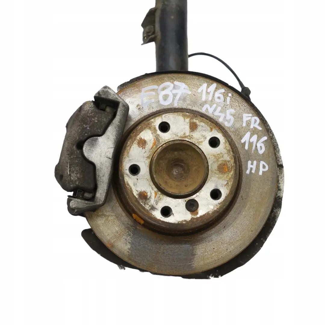 BMW 1 er E87 116i N45 Vorne Rechts Stoßdämpfer Federbein Radlager Bremsscheibe - SKU 6768916-2 - Teilenummer 6768916