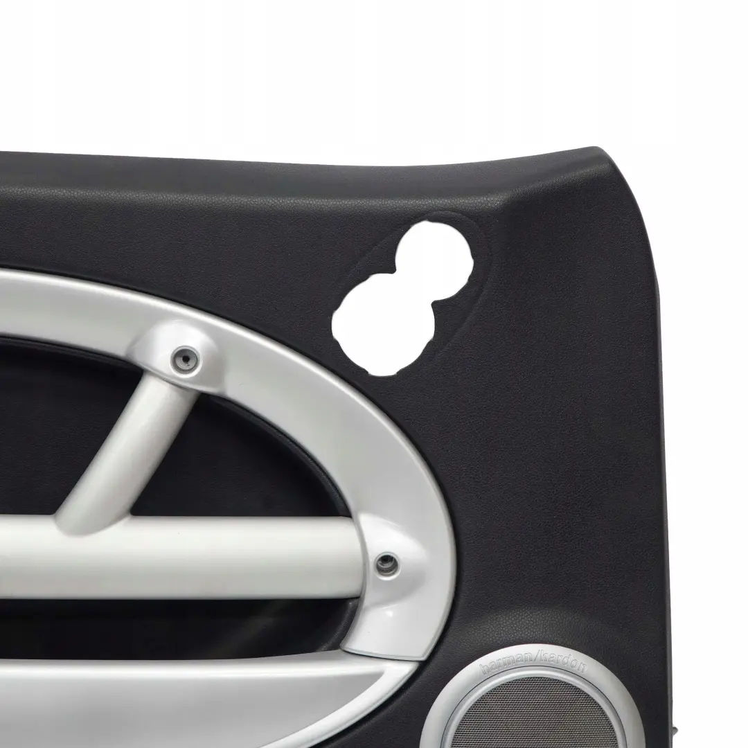 Front Left Door Card Side Trim Panther Black Anthracite para Mini R50 R53 con número de pieza 7141269 Mini R50 R53 Front Left Door Card Side Trim Panther Black Anthracite - SKU 7141269 - Número de pieza 7141269