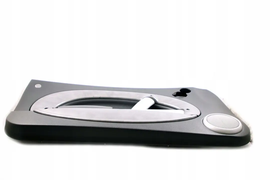 Front Left N/S Door Card Trim Panther Black Alloy Patina to BMW Mini R50 R53 2 with Part number 7070627 BMW Mini R50 R53 2 Front Left N/S Door Card Trim Panther Black Alloy Patina - SKU 7070627-2 - Part number 7070627