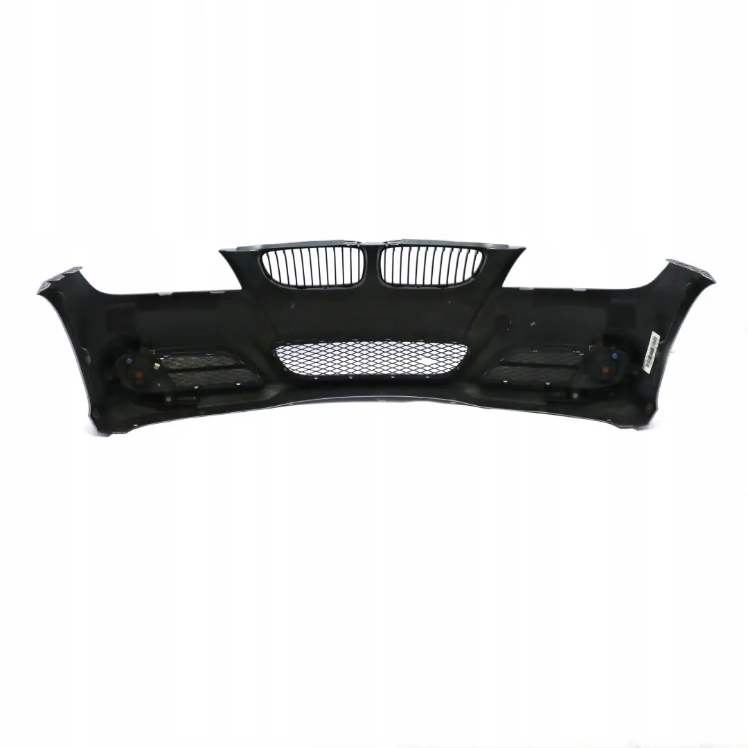 BMW 3 E90 E91 LCI Front Bumper Trim Panel Complete Bluewater Metallic - 896 - SKU 0036837-WB - Part number 0036838