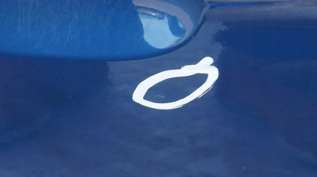 BMW X5 E53 Passeggero Porta Anteriore Destra Blu Topazio Blu Metallico - SKU 8256824-TPB - Numero di parte 8256824