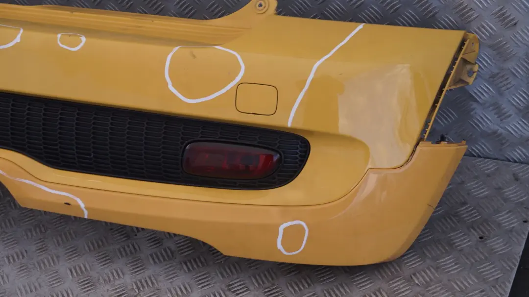 Mini Cooper S R56 R57 Paraurti Posteriore Mellow Yellow - A58 Giallo - SKU 0430252-MY1 - Numero di parte 0430252