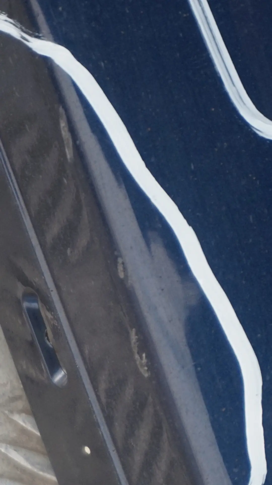 Schwellerleiste Blende Schweller Rechts Tiefseeblau Blau - A76 für BMW 1 E87 LCI mit Teilenummer 0036144 BMW 1 E87 LCI Schwellerleiste Blende Schweller Rechts Tiefseeblau Blau - A76 - SKU 0036144-DSB - Teilenummer 0036144