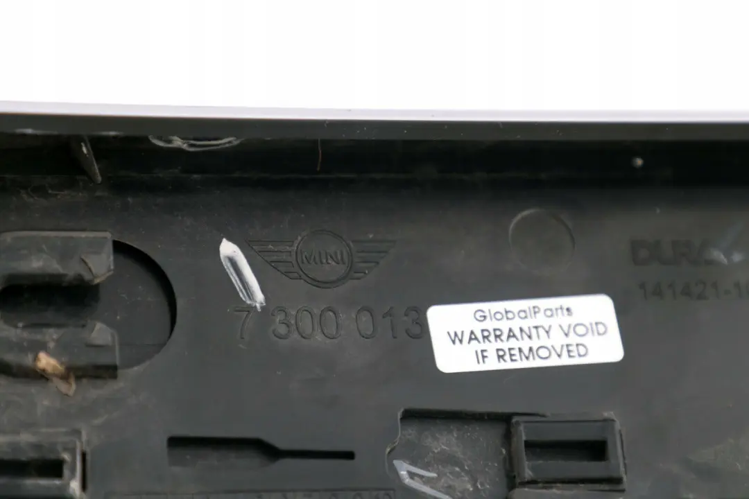  *Mini Cooper One F56 Abdeckung Blende Schwarz Glanzschwarz C-Säule Links - SKU 7300013 - Teilenummer 7300013