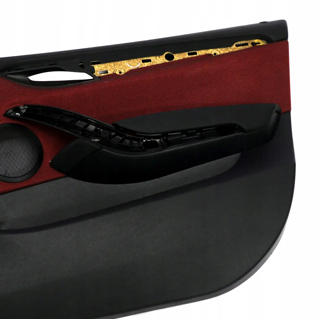 BMW X1 E84 Front Right O/S Door Card Lining Trim Fabric Cloth Vermilion Red - SKU 7320192 - Part number 7320192