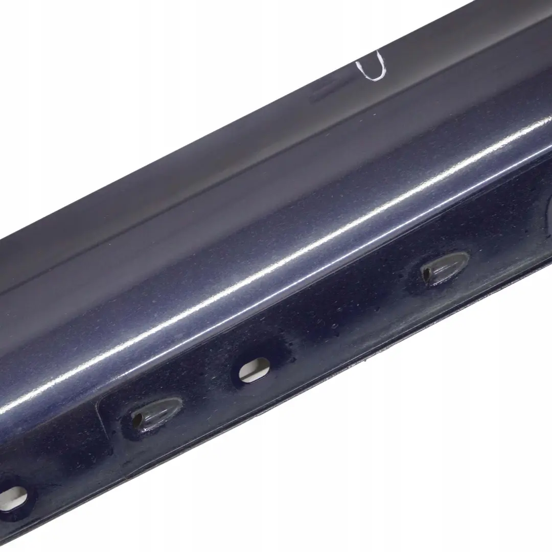 Mercedes-Benz C W203 Door Sill Side Cover Skirt Left N/S Tanzanite Blue - 359 to with Part number A2036981354 Mercedes-Benz C W203 Door Sill Side Cover Skirt Left N/S Tanzanite Blue - 359 - SKU A2036981354-TB - Part number A2036981354