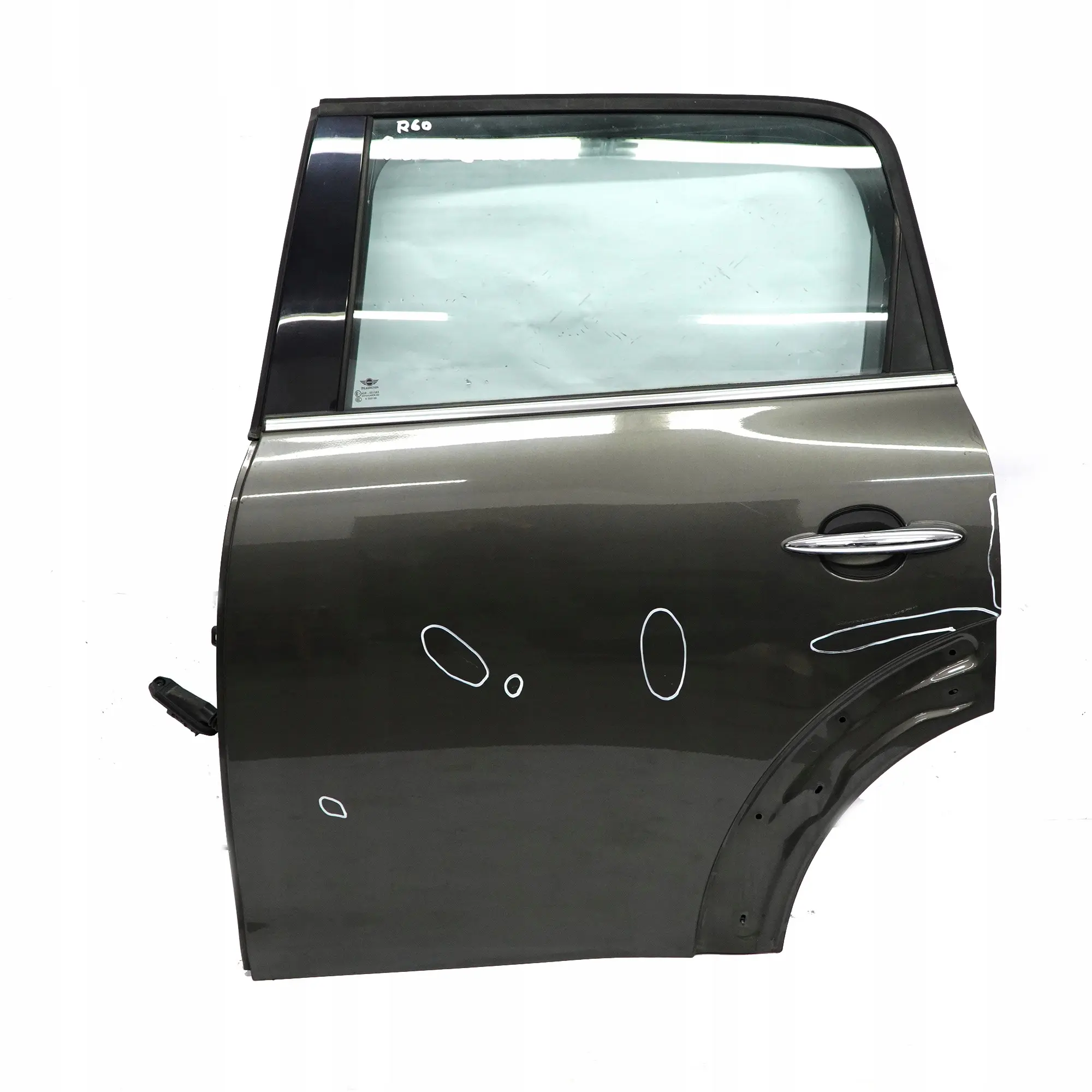 Mini Countryman R60 Porta Posteriore Sinistra Reale Grigio Metallico - A48