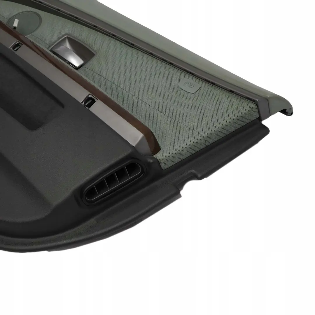 Panneau Portieres Revetement avant Droit Cuir Nasca Vert pour BMW 7 E65 E66 à propos du numéro de pièce 7142670 BMW 7 E65 E66 Panneau Portieres Revetement avant Droit Cuir Nasca Vert - SKU 7142670 - Numéro de pièce 7142670