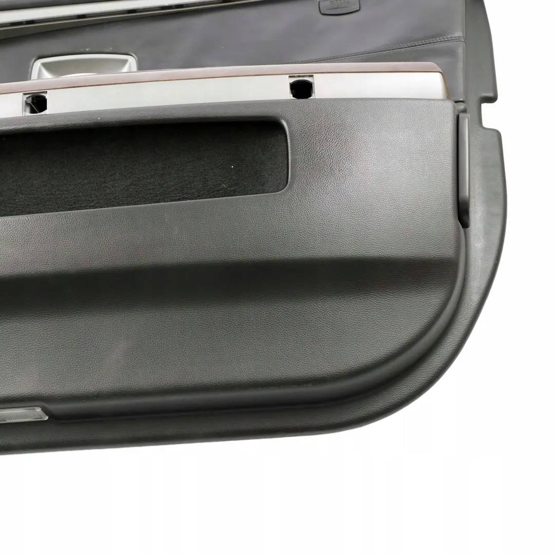 Türverkleidung Abdeckung Vorne Rechts Leder Pearl Schwarz BMW 7 er E65 E66 - SKU 7122380 - Teilenummer 7122380