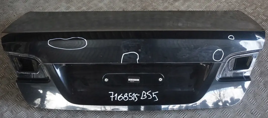 Klapa tylna tył bagażnika black saphire do BMW E92 o numerze 7168515 BMW E92 Klapa tylna tył bagażnika black saphire - SKU 7168515-BS5 - Numer Części 7168515
