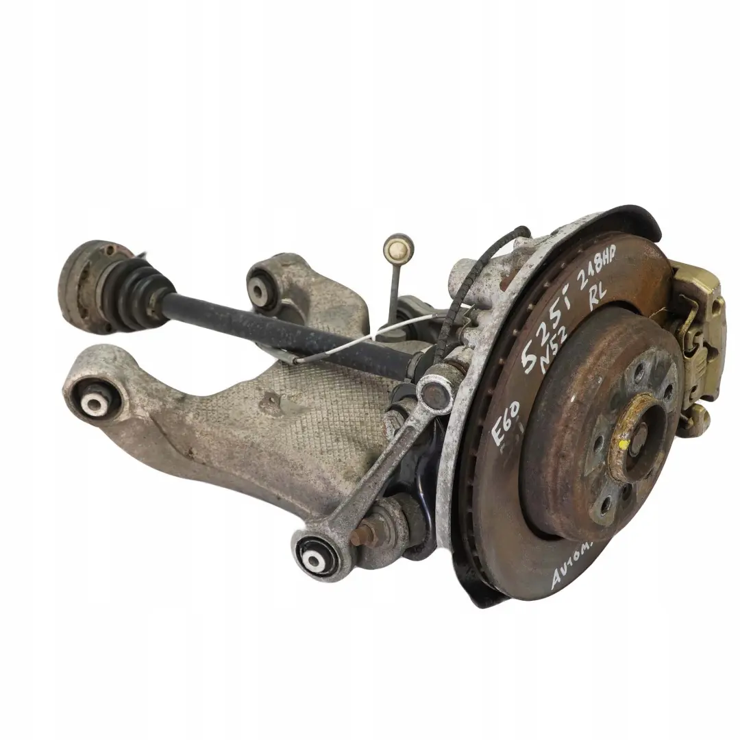 N52 Zwrotnica piasta lewy tył 218HP do BMW E60 525i o numerze 6770905 BMW E60 525i N52 Zwrotnica piasta lewy tył 218HP - SKU 6770905-20 - Numer Części 6770905