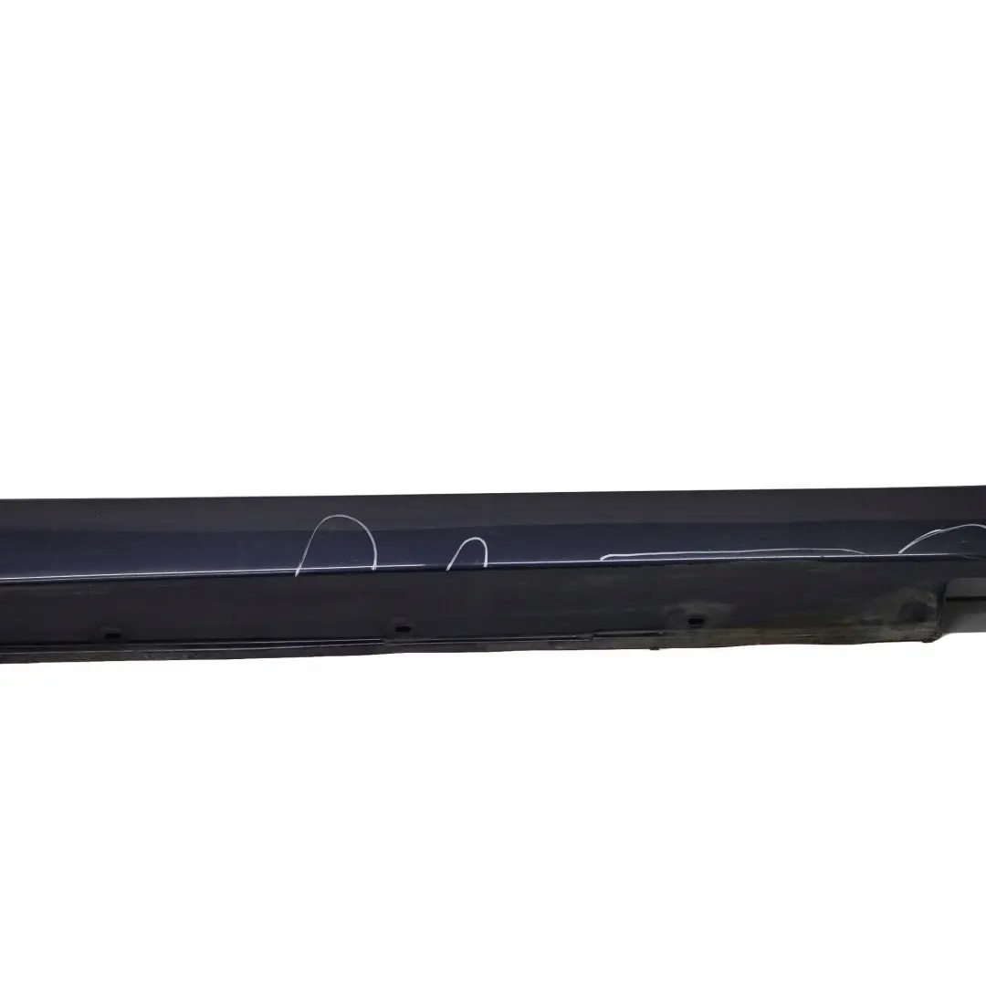 BMW 5 E60 E61 LCI 2 Door Sill Cover Side Skirt Right O/S Monacoblau Blue - A35 - SKU 0422465-MB2 - Part number 0422465