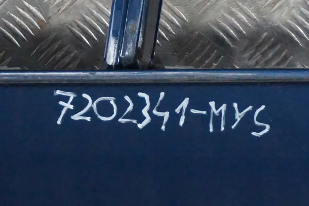  Genuine BMW 5 SERIES E60 Door Rear Left N/S Mysticblau Mystic Blue Metallic A07 - SKU 7202341-MYS - Part number 7202341