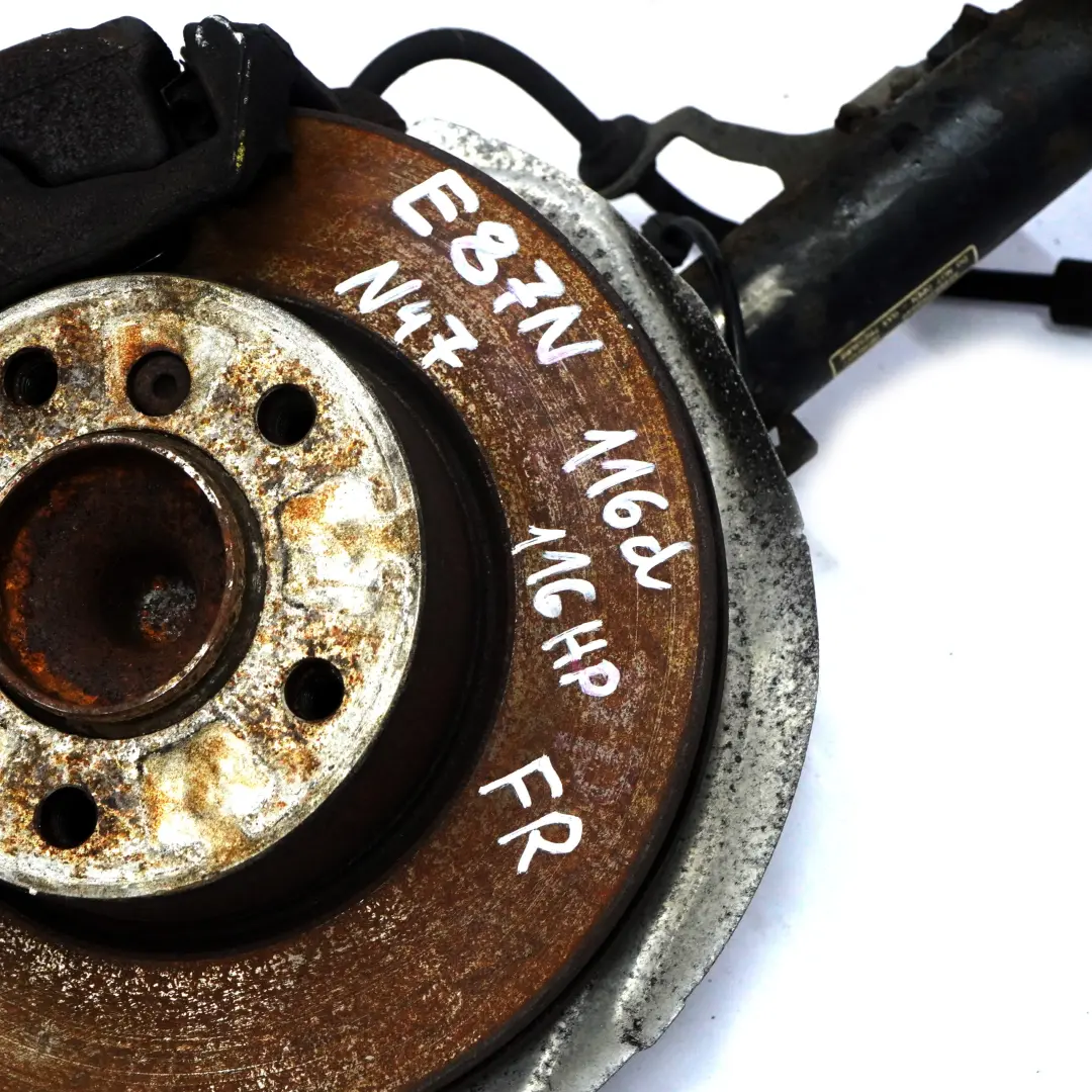BMW E87 LCI 116d N47 Delantera Derecha Deporte Muelle Strut Freno Pierna - SKU 6786020-6 - Número de pieza 6786020