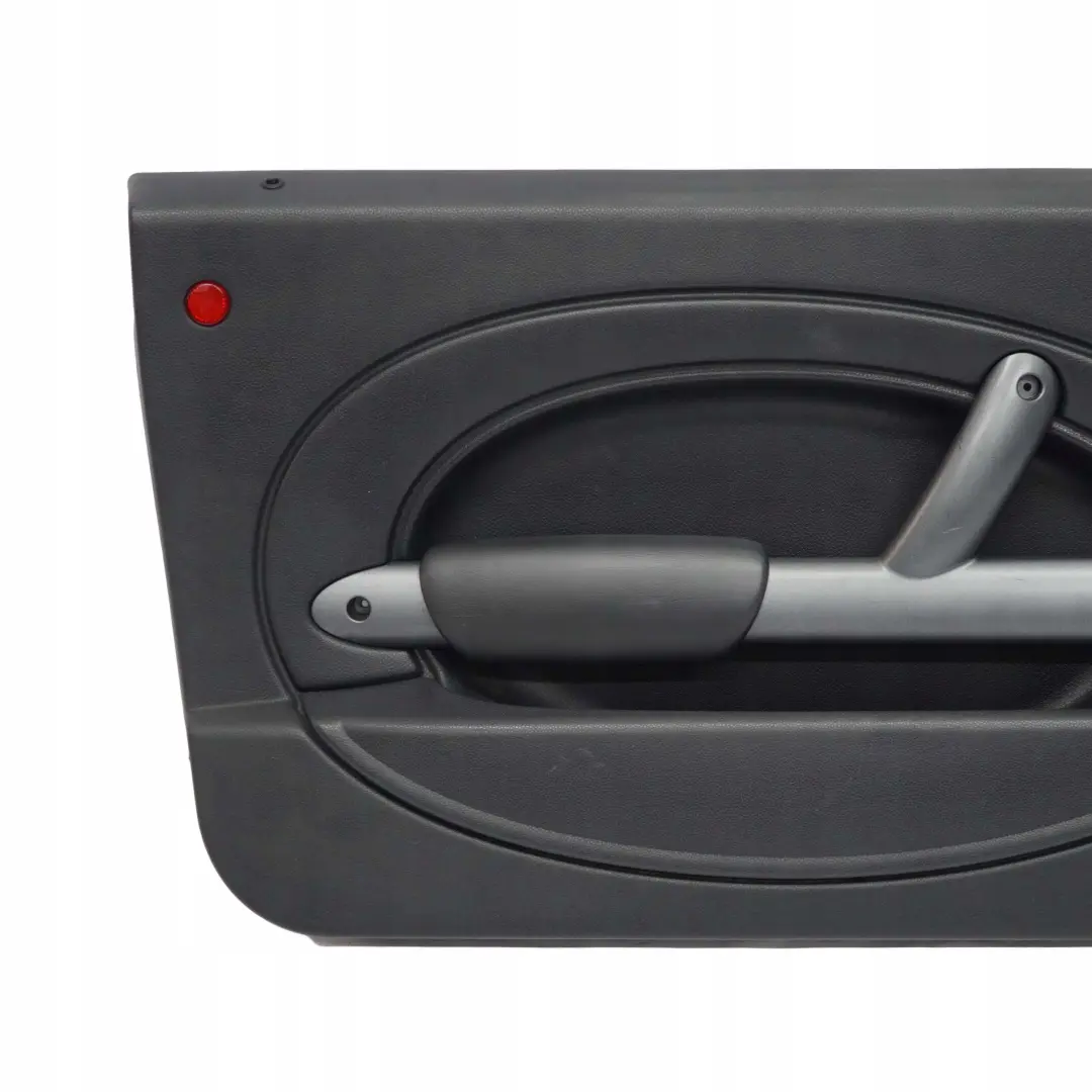 Front Left N/S Door Card Side Trim Panther Black Anthracite to BMW Mini R50 R53 2 with Part number 7113431 BMW Mini R50 R53 2 Front Left N/S Door Card Side Trim Panther Black Anthracite - SKU 7113431-2 - Part number 7113431