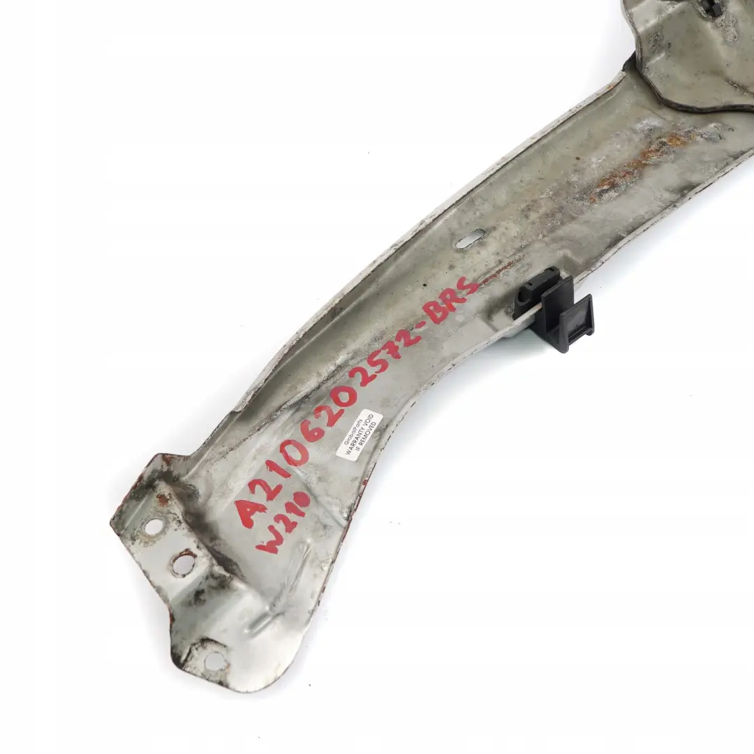 Mercedes-Benz E W210 Front Slam Panel Reinforcement Brilliant Silver - 744 to with Part number A2106202572 Mercedes-Benz E W210 Front Slam Panel Reinforcement Brilliant Silver - 744 - SKU A2106202572-BRS - Part number A2106202572