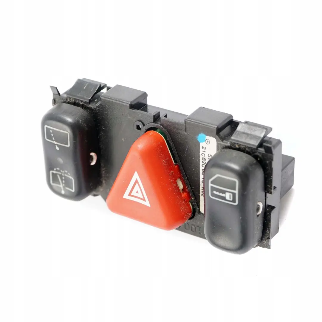  Mercedes-Benz C E W202 W210 Centre Hazard Light Door Locking Switch Panel - SKU A2108208010 - Part number A2108208010