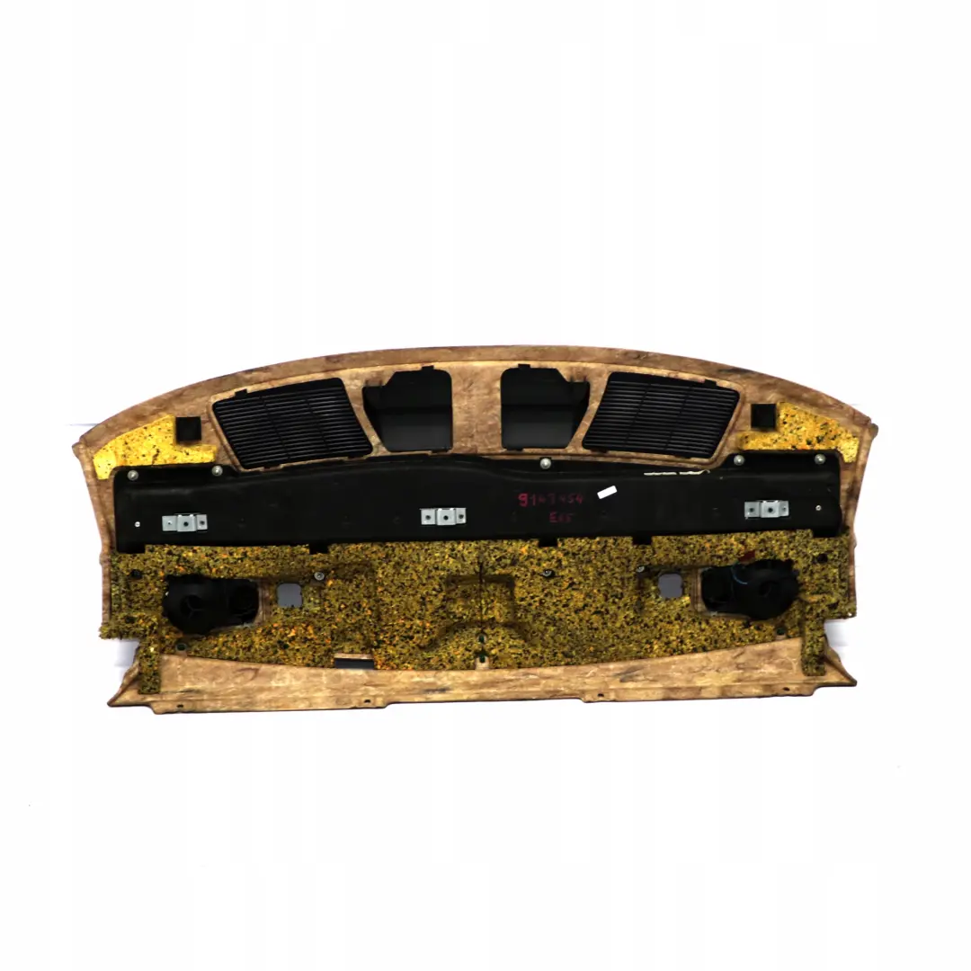 BMW 7 E65 E66 Ablegeboden Hutablage Verkleidung Sonnenschutzrollo Schwarz - SKU 9143454 - Teilenummer 9143454