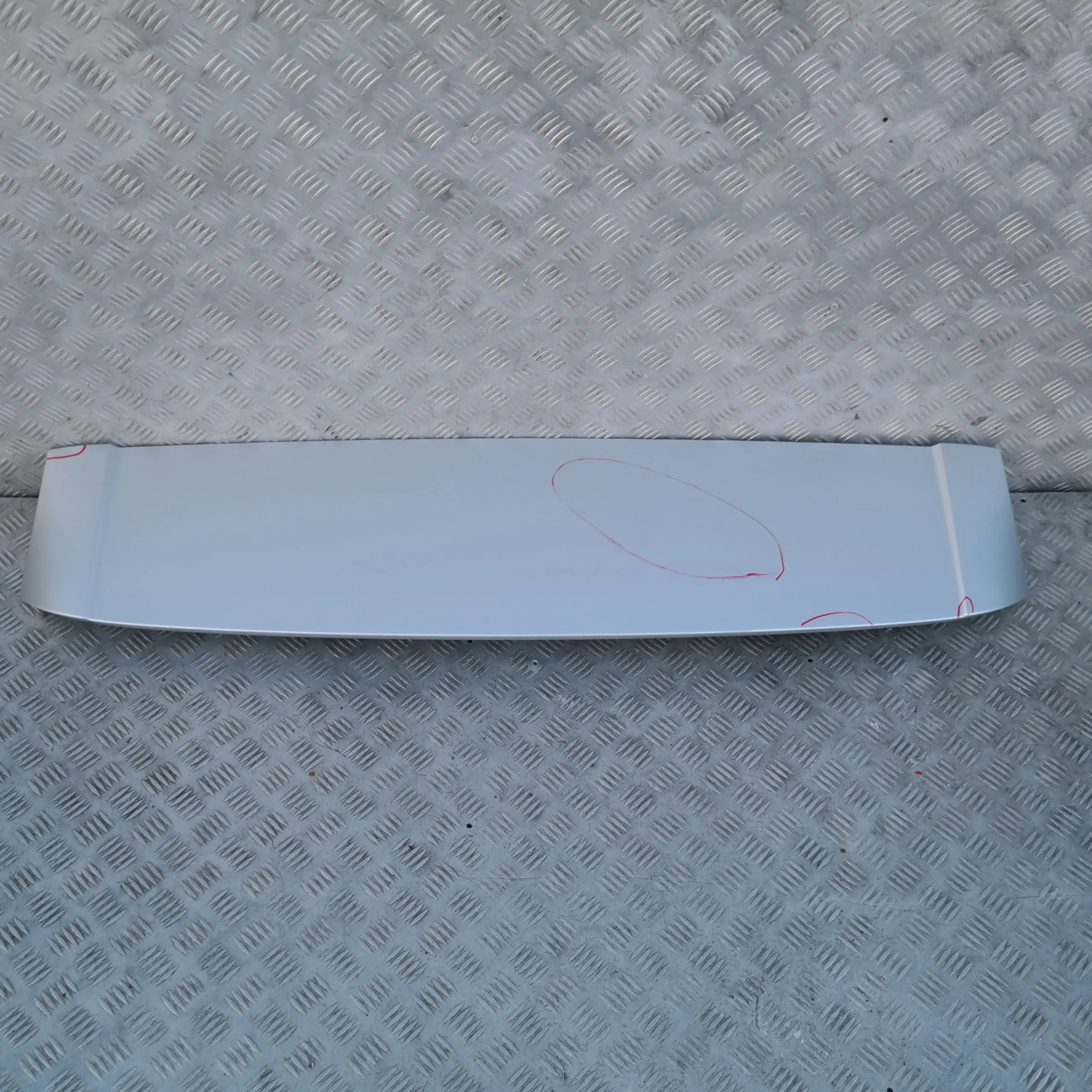 BMW X5 E53 Rear Spoiler Wing Upper Titansilber Metallic - 354 7025612